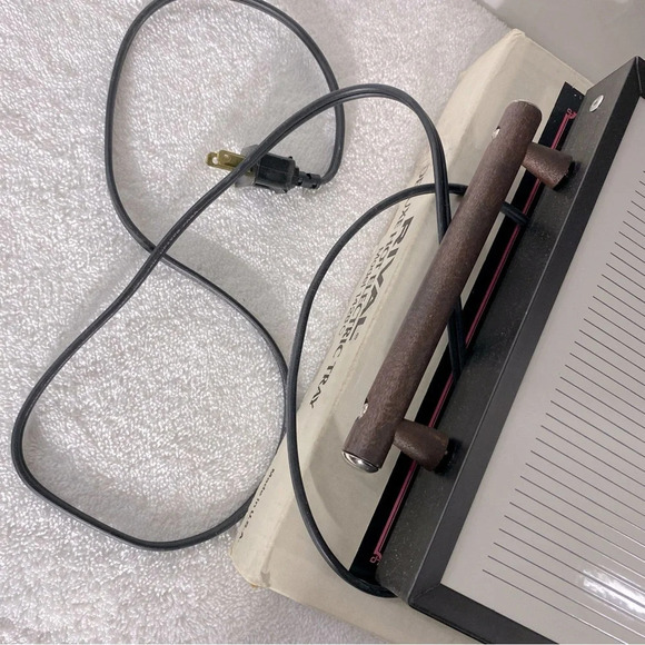 Vintage Rival Deluxe Hot Electric Tray - Picture 10 of 16